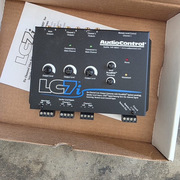 LC7i Six Channel Line Output Converter - Black - Picture 3 of 4